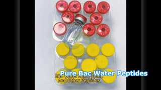 ماء باكتيريوستاتيك ماء باك 3 مل 10 مل للببتيد