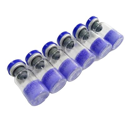 مسحوق الببتيد النحاسي عالي النقاء Copper Tripeptide 1 للبحوث العناية بالبشرة مادة تجميل ثلاثية الببتيد النحاسي 1 الببتيد الأزرق المستقر نسبة نظافة ≥99٪