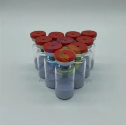 مسحوق الببتيد النحاسي عالي النقاء GHK-Cu للبحوث العناية بالبشرة مادة خام ثلاثية الببتيد النحاسي-1 مركب الببتيد الأزرق المستقر نسبة نظافة ≥99%