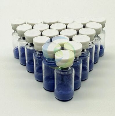 مسحوق الببتيد GHK-Cu عالي النقاء مع هيكل مستقر ونقاء ≥99% لأبحاث إنتاج الكولاجين