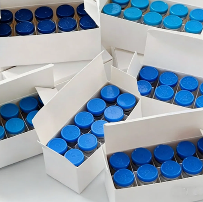 قناني GHK- Cu ذات نقاء عالي 50mg 100mg ببتيد النحاس للبحوث التجميلية