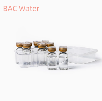 USP الدرجة Bac الماء 3ml 10ml محلول مخفف معقمة للببتيدات والتطبيقات المختبرية