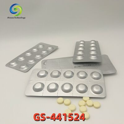 الصف المختبر GS-441524 أقراص 20mg 40mg 50mg 60mg الصيغة البيطرية الفموية للقطط FIP