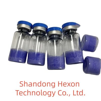 HPLC 99٪ + GHK- Cu Peptide 50mg 100mg مجموعة بحثية للغبار المثلي من الدرجة المختبرية